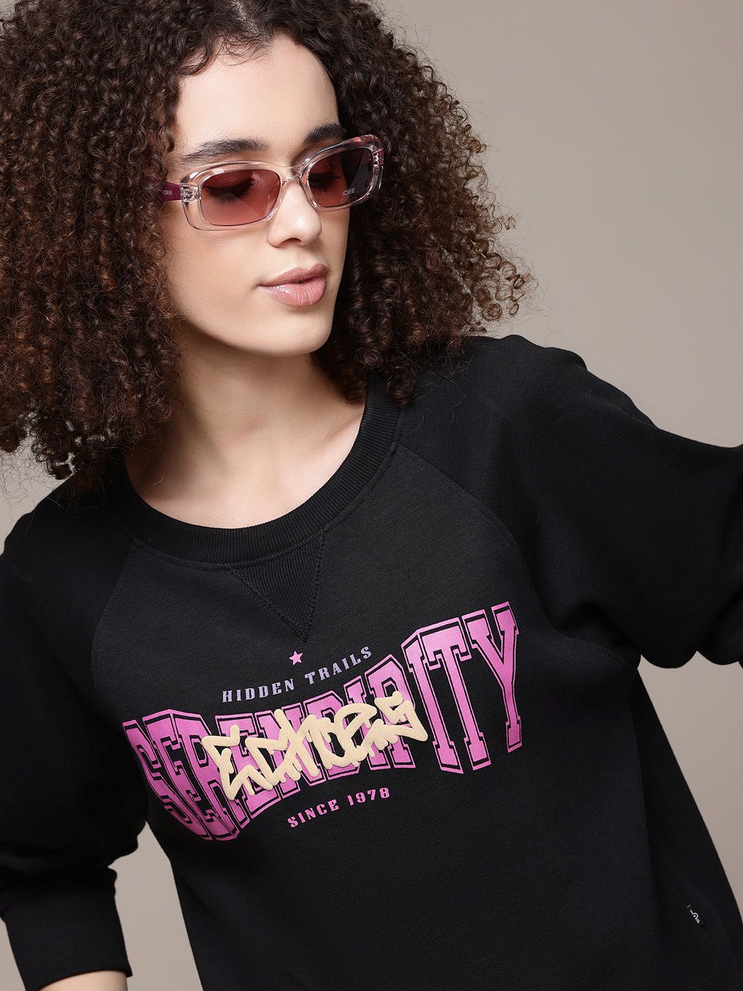 The Roadster Lifestyle Co. Women Printed Sweatshirt-picture-18