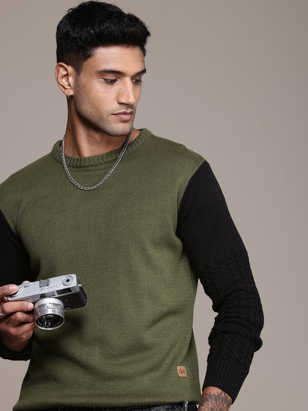 The Roadster Life Co. Open-Knit Pullover Sweater-image-22