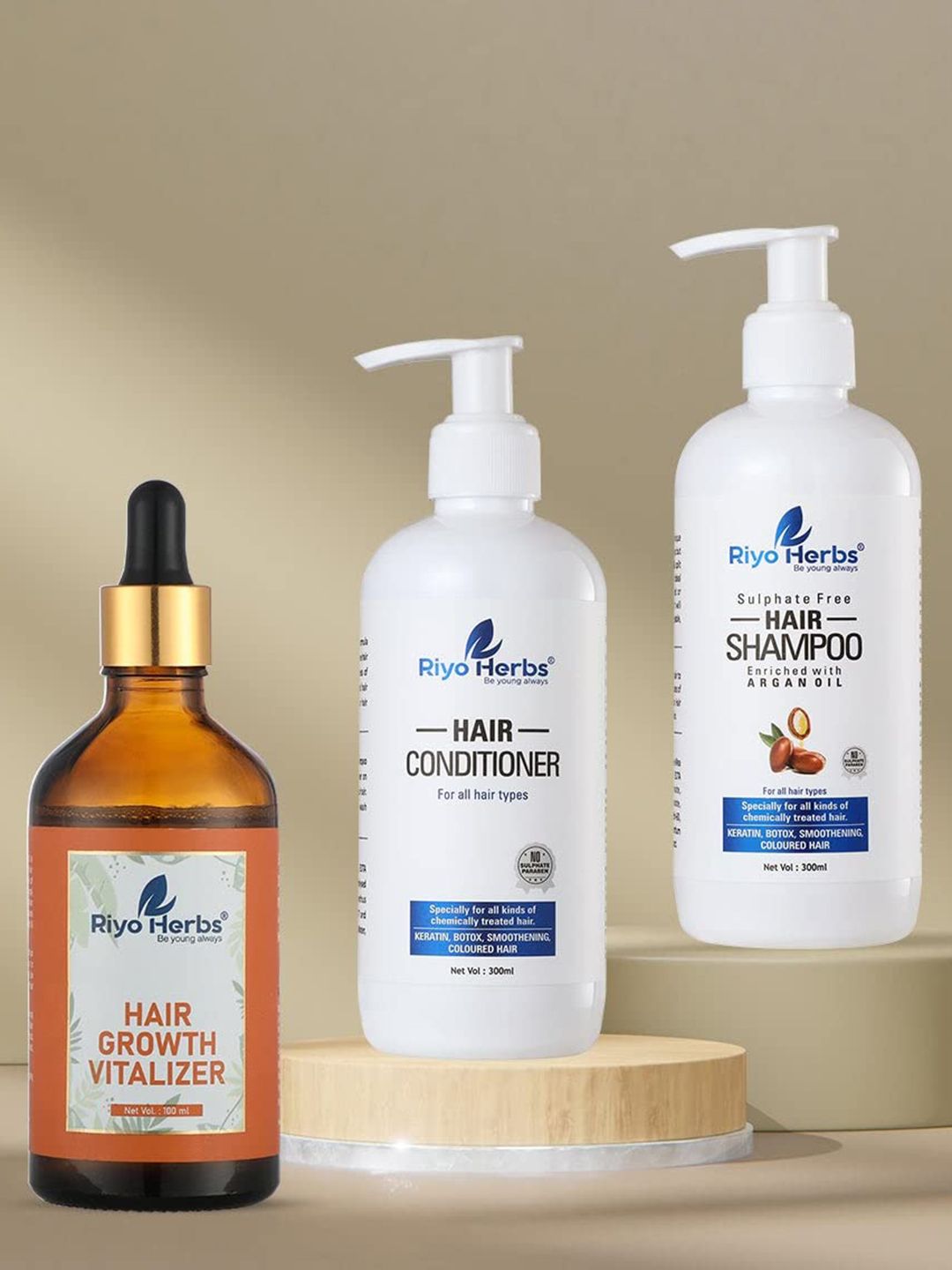 Riyo Herbs Set Of 3 Hair Care Combo - 300 ml-300 ml -50 ml-picture-39