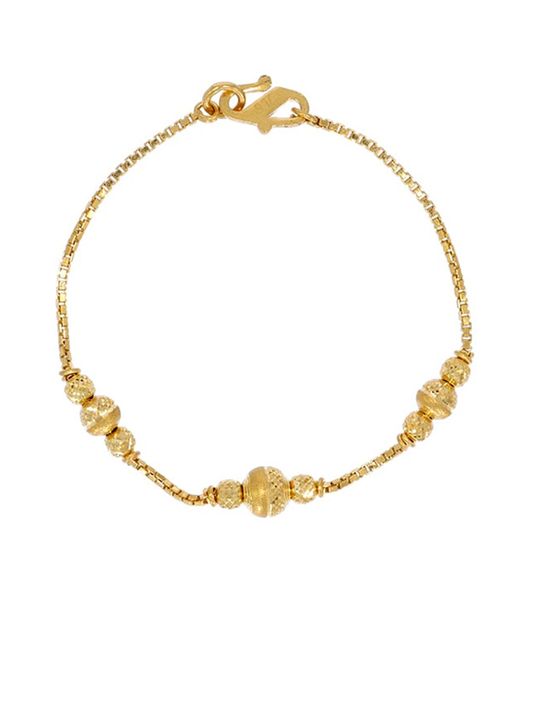 BHIMA BIS Hallmark 22K 916 Yellow Gold Bracelet-picture-16