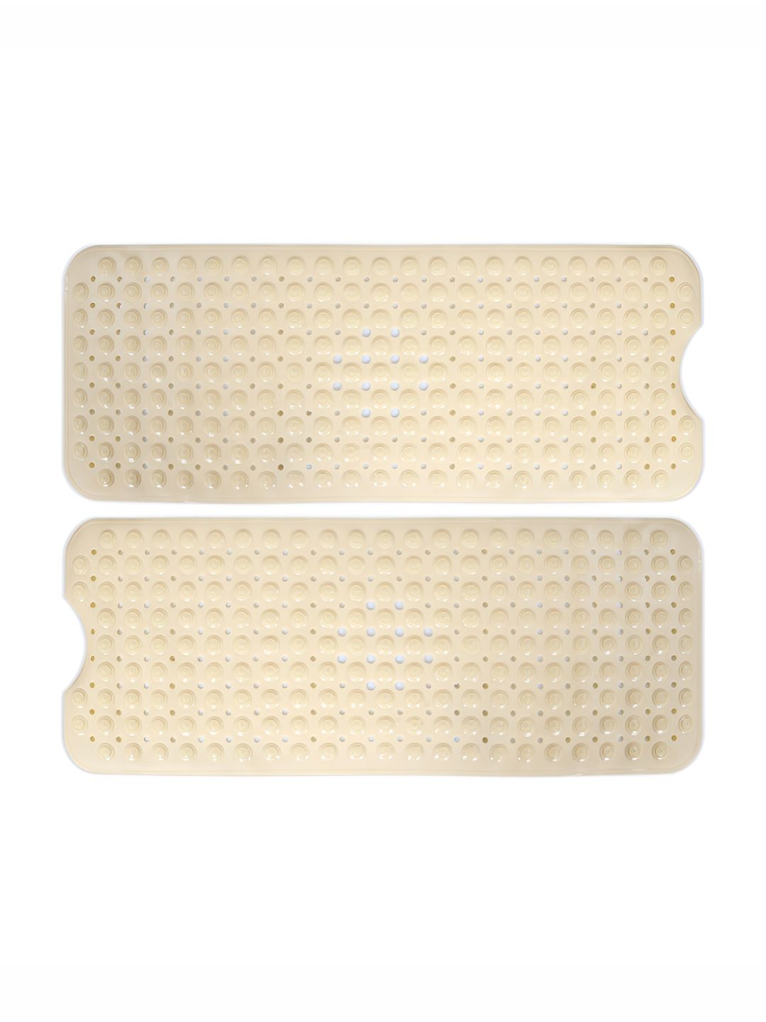 HOKIPO Beige 2 Pieces 3000 GSM Anti-Slip Bath Rugs-picture-11
