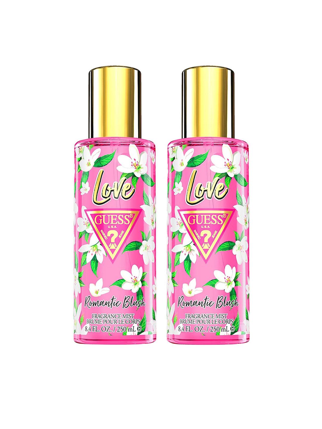 GUESS Women Love Set of 2 Romantic Blush Long Lasting Fragrance Mist - 250 ml Each-picture-11