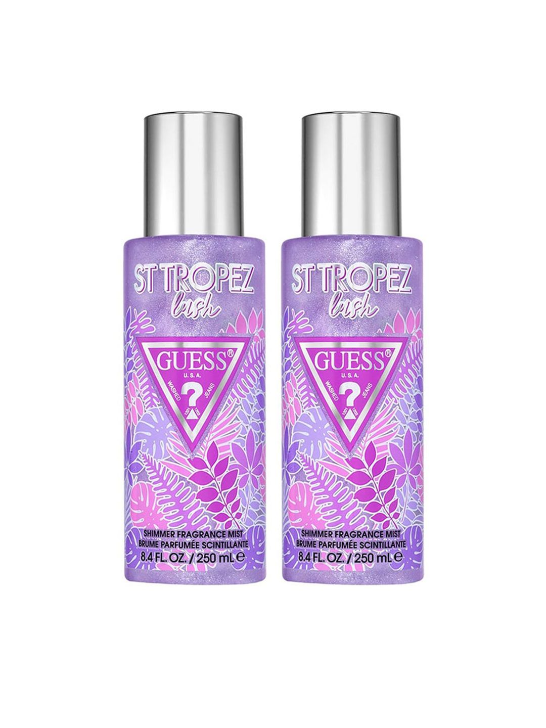 GUESS Women Destination Set of 2 St.Tropez Lush Shimmer Fragrance Body Mist-250 ml Each-picture-23