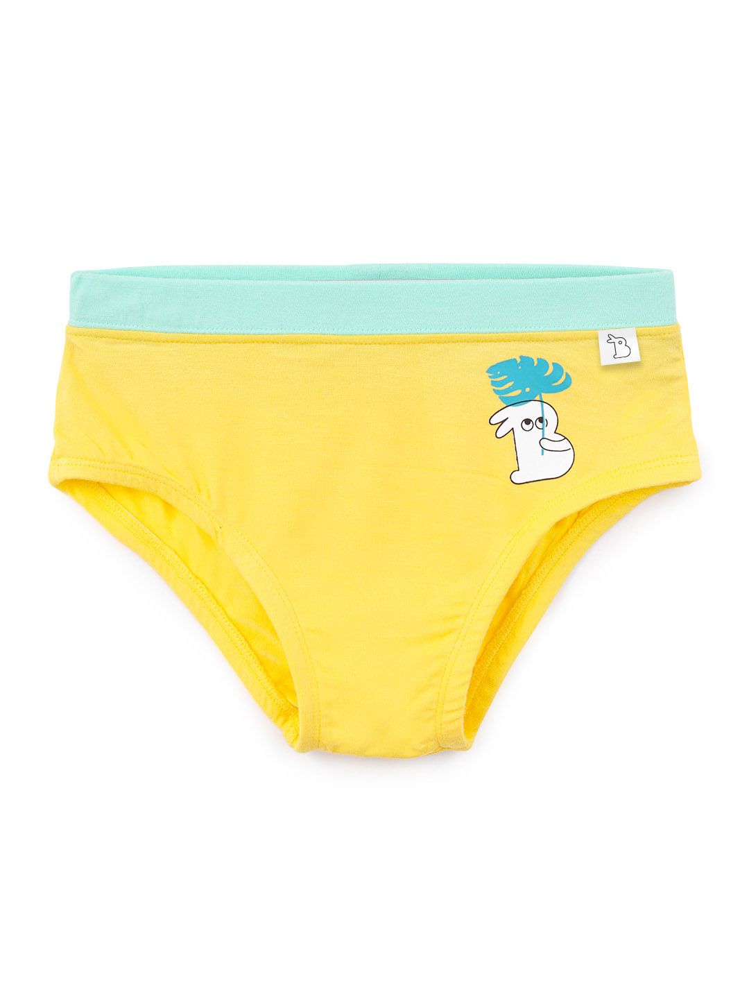 SuperBottoms Girls Printed Basic Briefs Und-G-BR-NL-6-8Y-1P