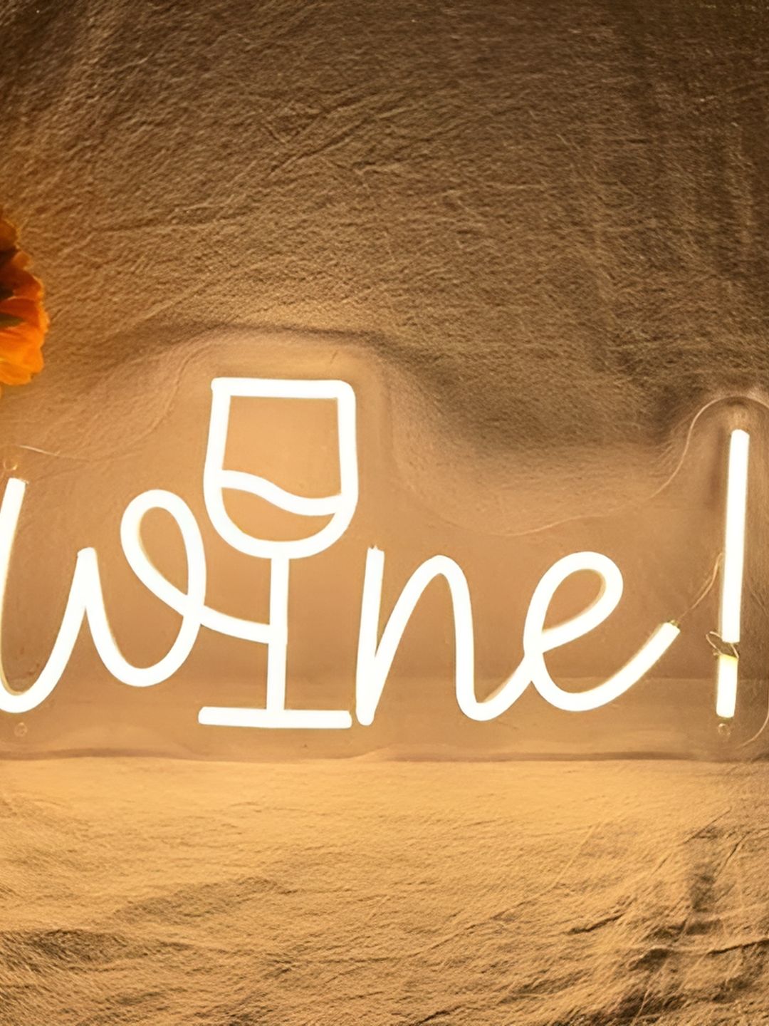 the party planet Off White Wine Neon Light-picture-49