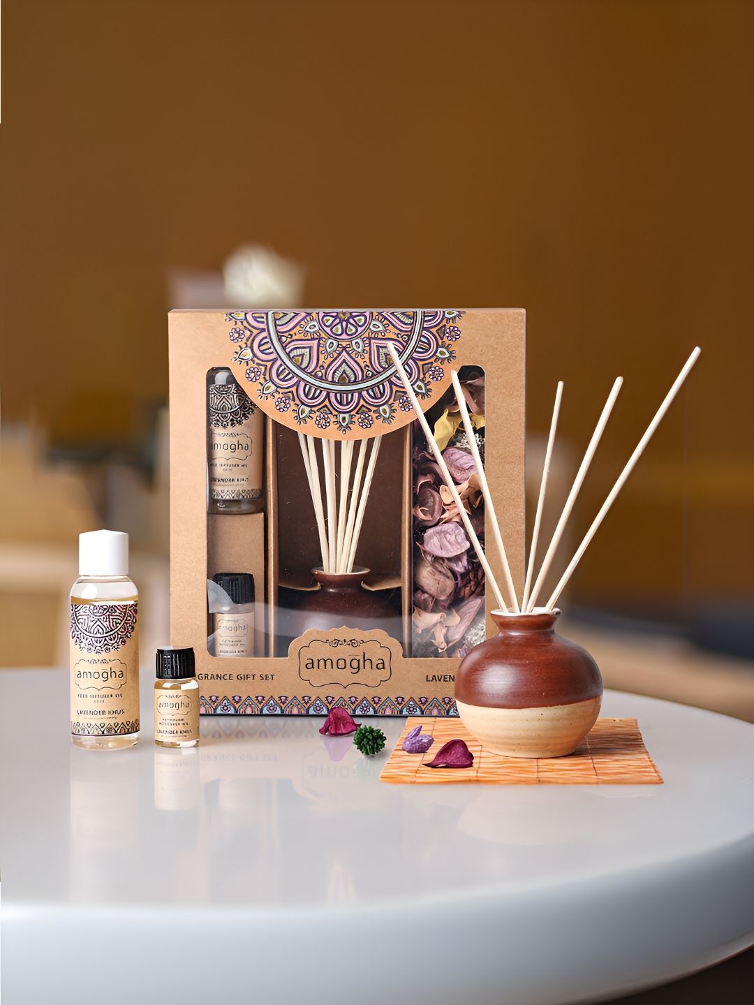 Iris Beige Amogha Lavender Khus Fragrance Giftset-image-16