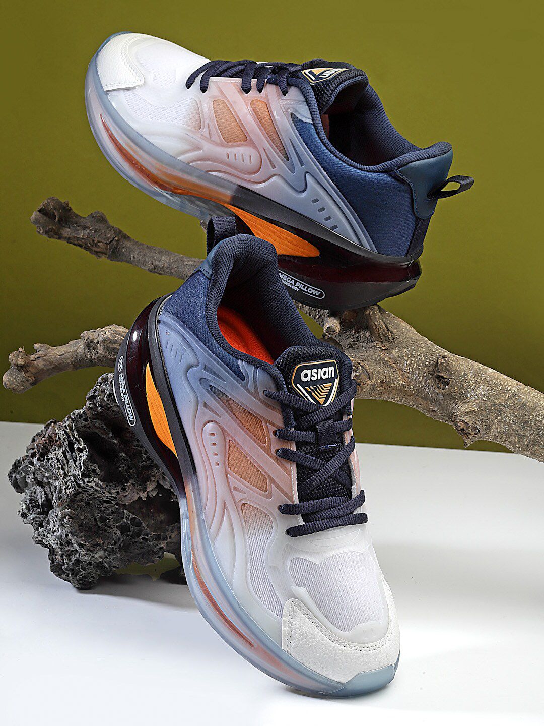 ASIAN Men Running Non-Marking Shoes-image-5