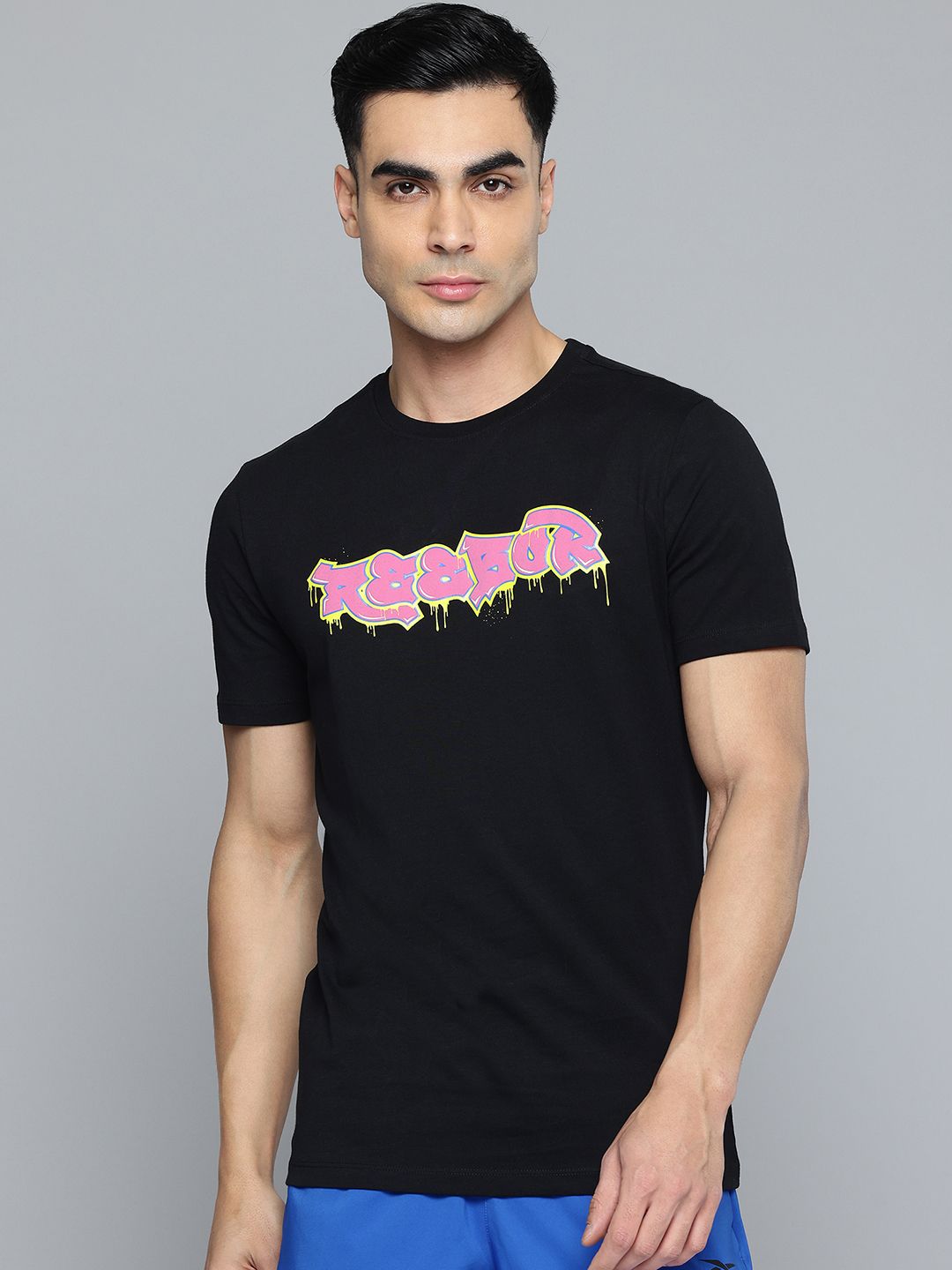 Reebok Typography Pure Cotton T-shirt-picture-51