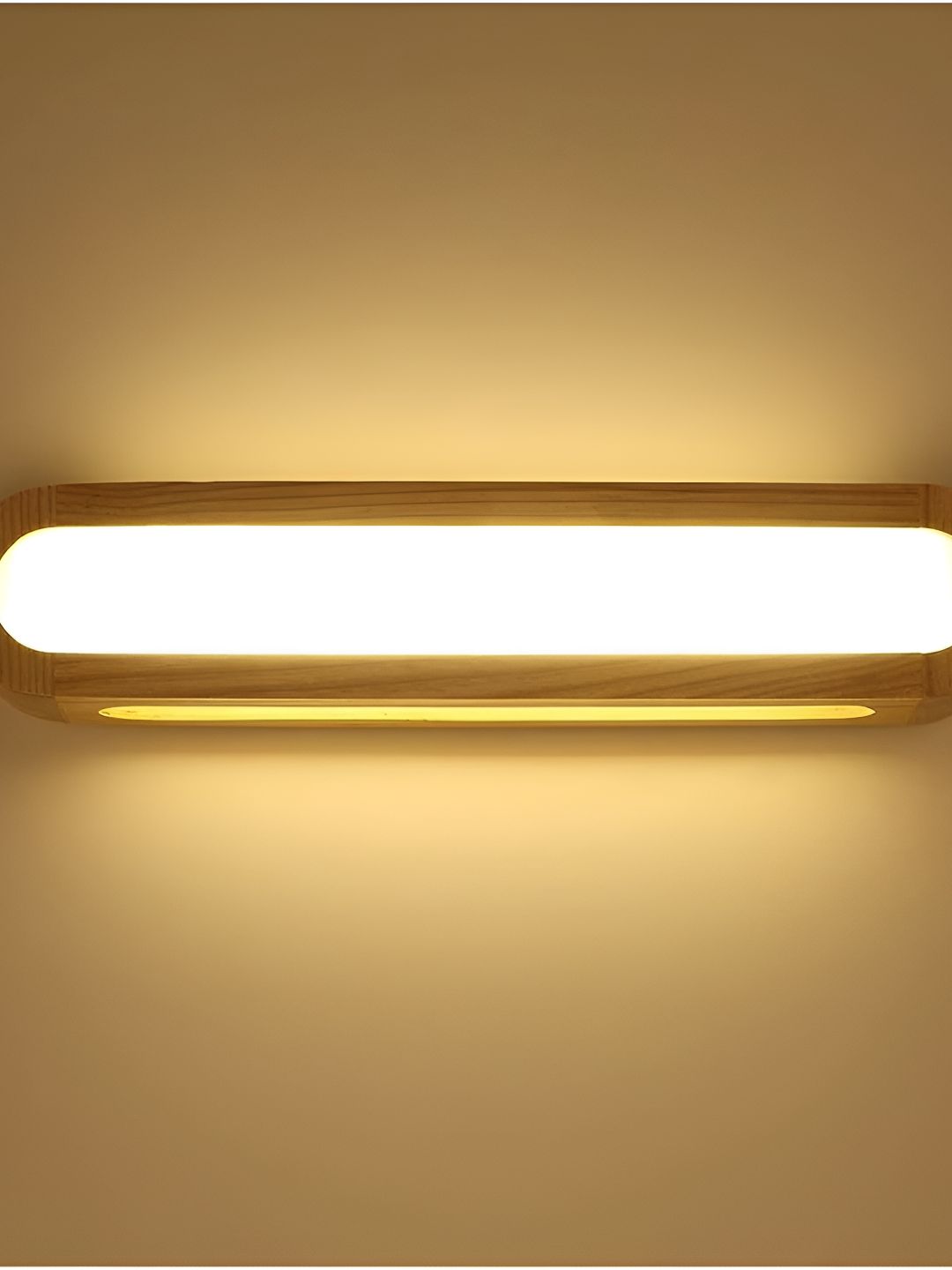 Artica Brown Textured Wooden Wall Lamp-image-10