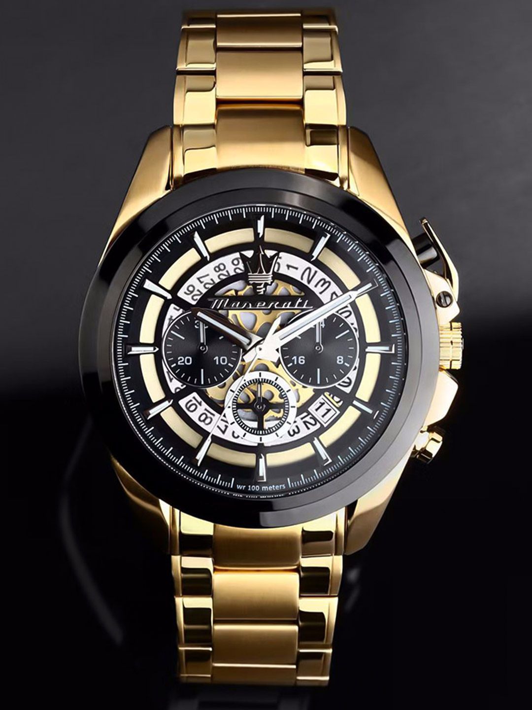 Maserati Men Stainless Steel Bracelet Style Straps Analogue Watch R8873612058-image-37