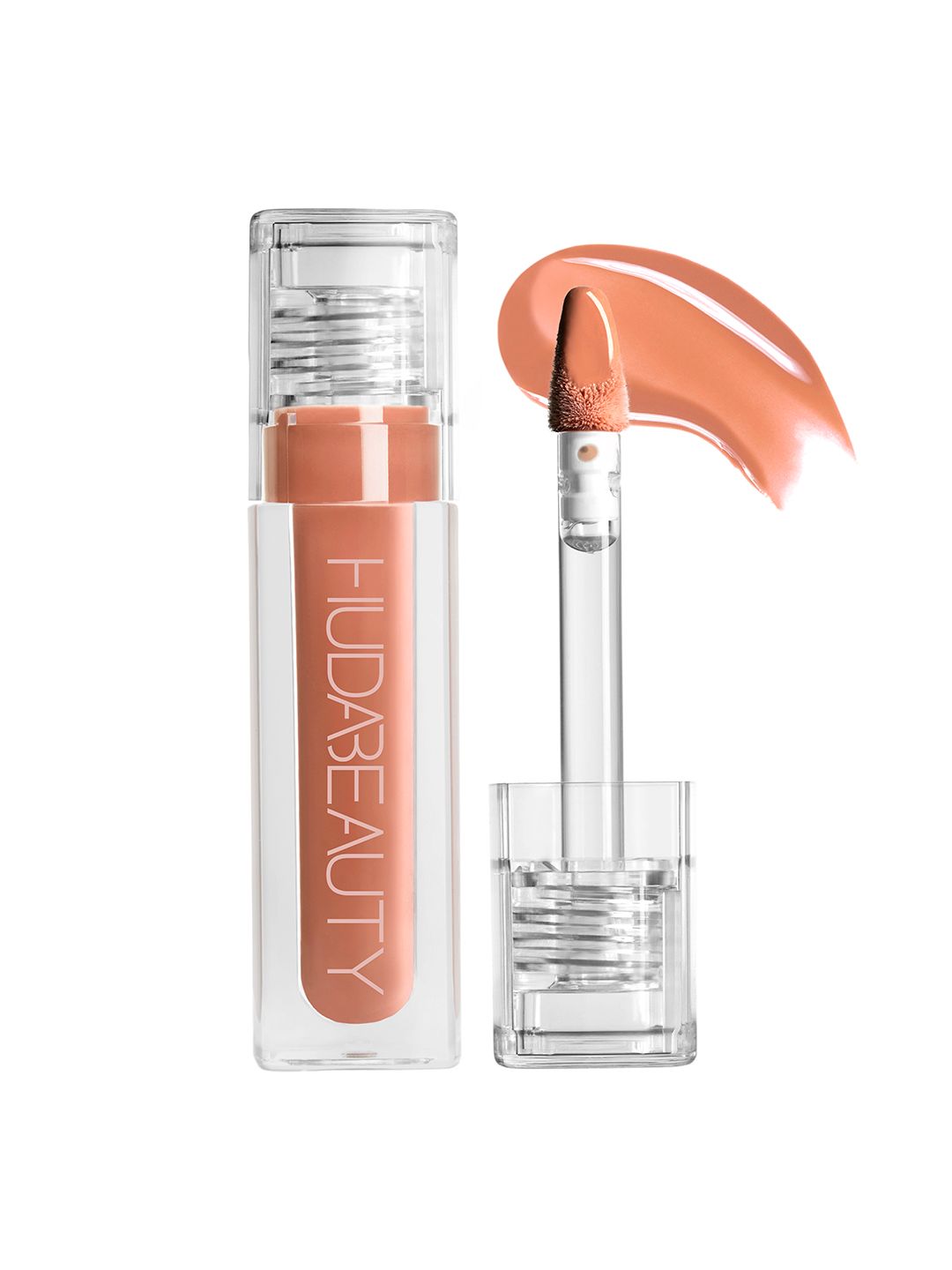 Huda Beauty Faux Filler Extra Shine Hydrating & Non-Sticky Lip Gloss 3.9ml - Honey-picture-15