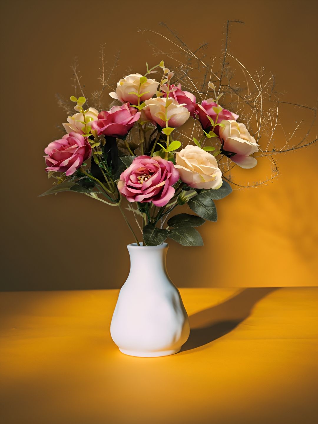 ARTSY Yellow Poppy Artificial Flower-picture-22