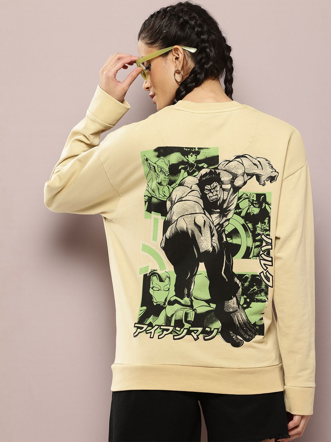 Kook N Keech Marvel Women Printed Sweatshirt-picture-33