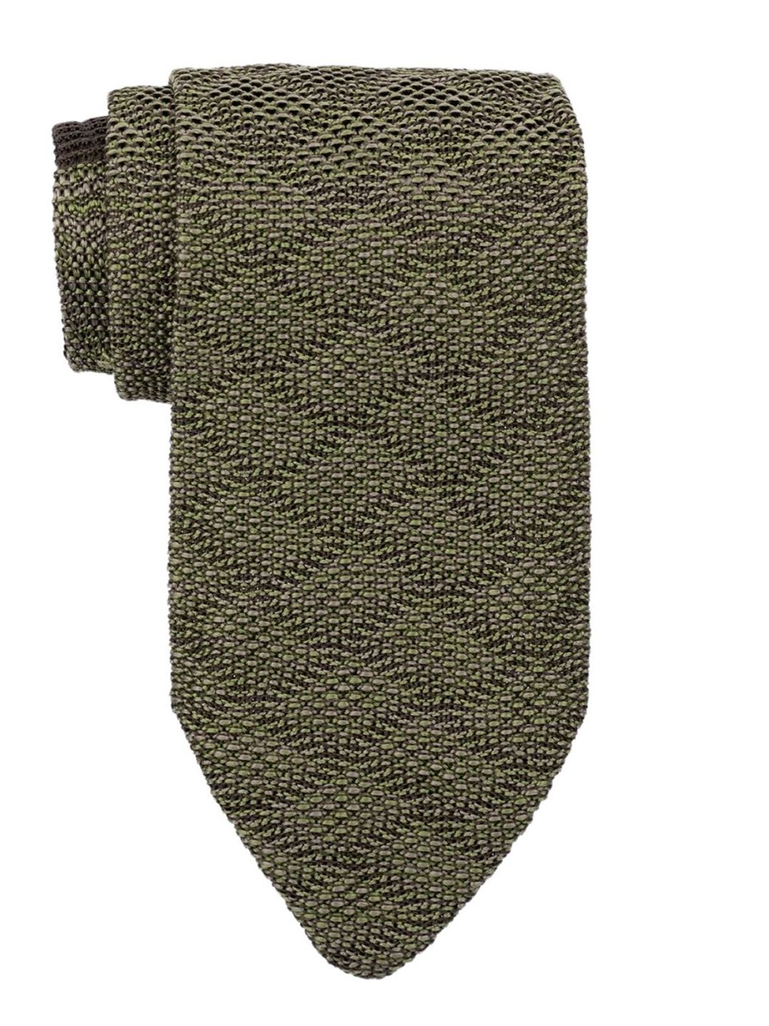 The Tie Hub Men Woven Design Silk Broad Tie-picture-48