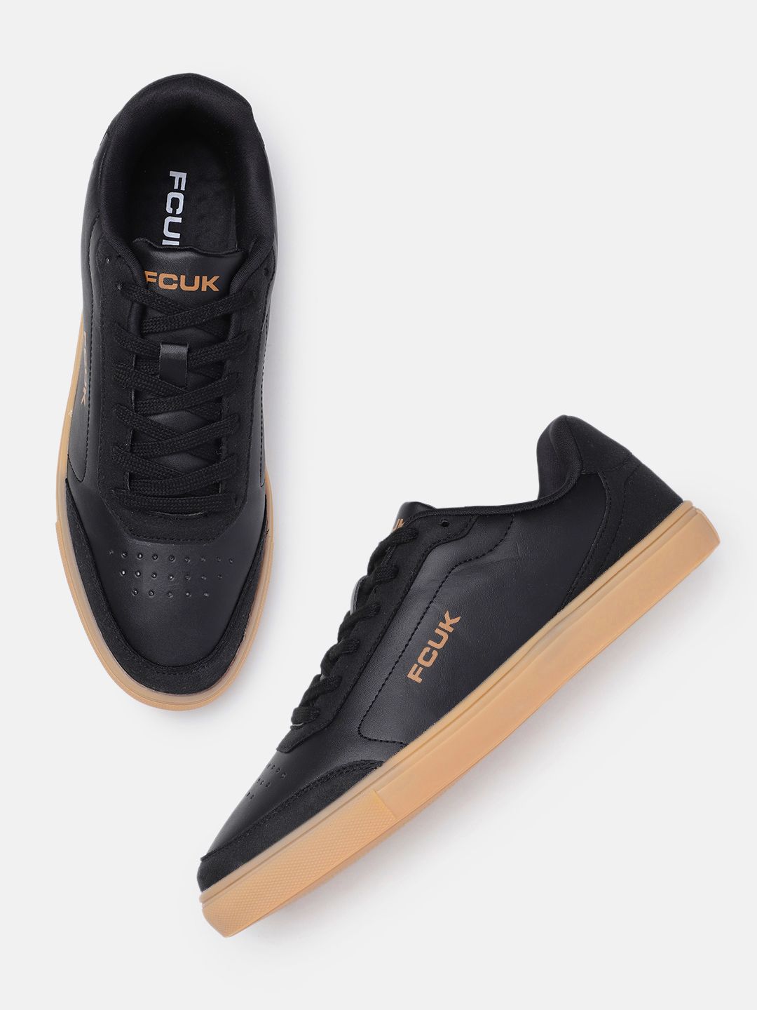 FCUK Men Solid Sneakers-picture-43