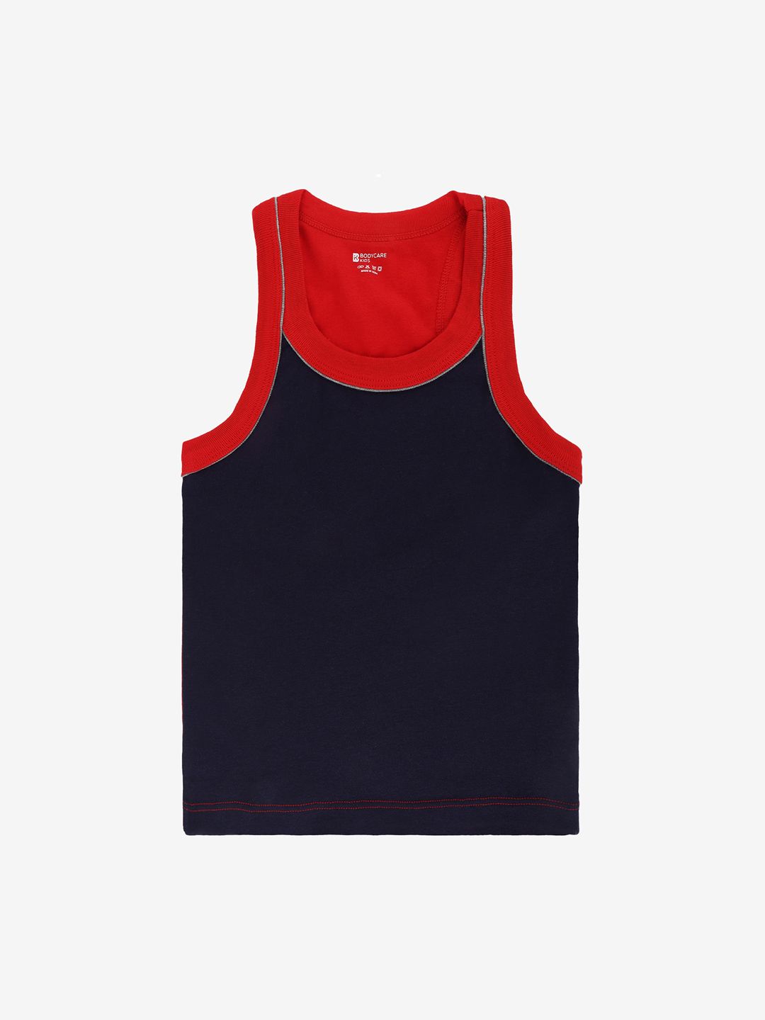 Bodycare Boys Pure Cotton Innerwear Basic Vests-KGA2014NV-PK005-picture-42