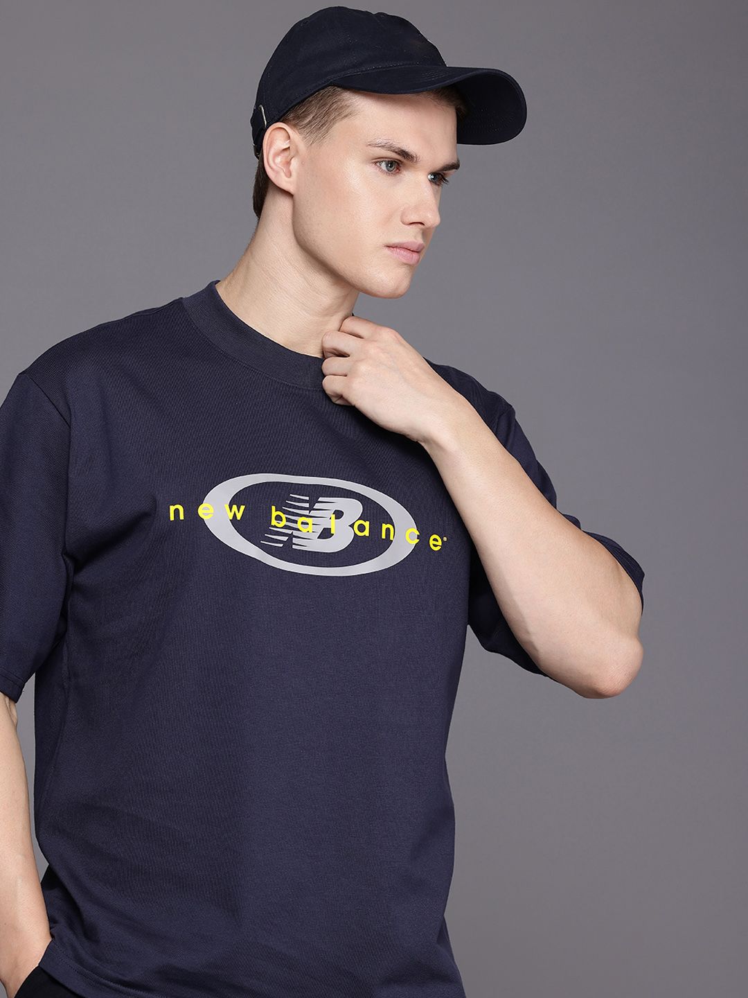 New Balance Pure Cotton Printed Oversized Sports T-shirt-picture-12