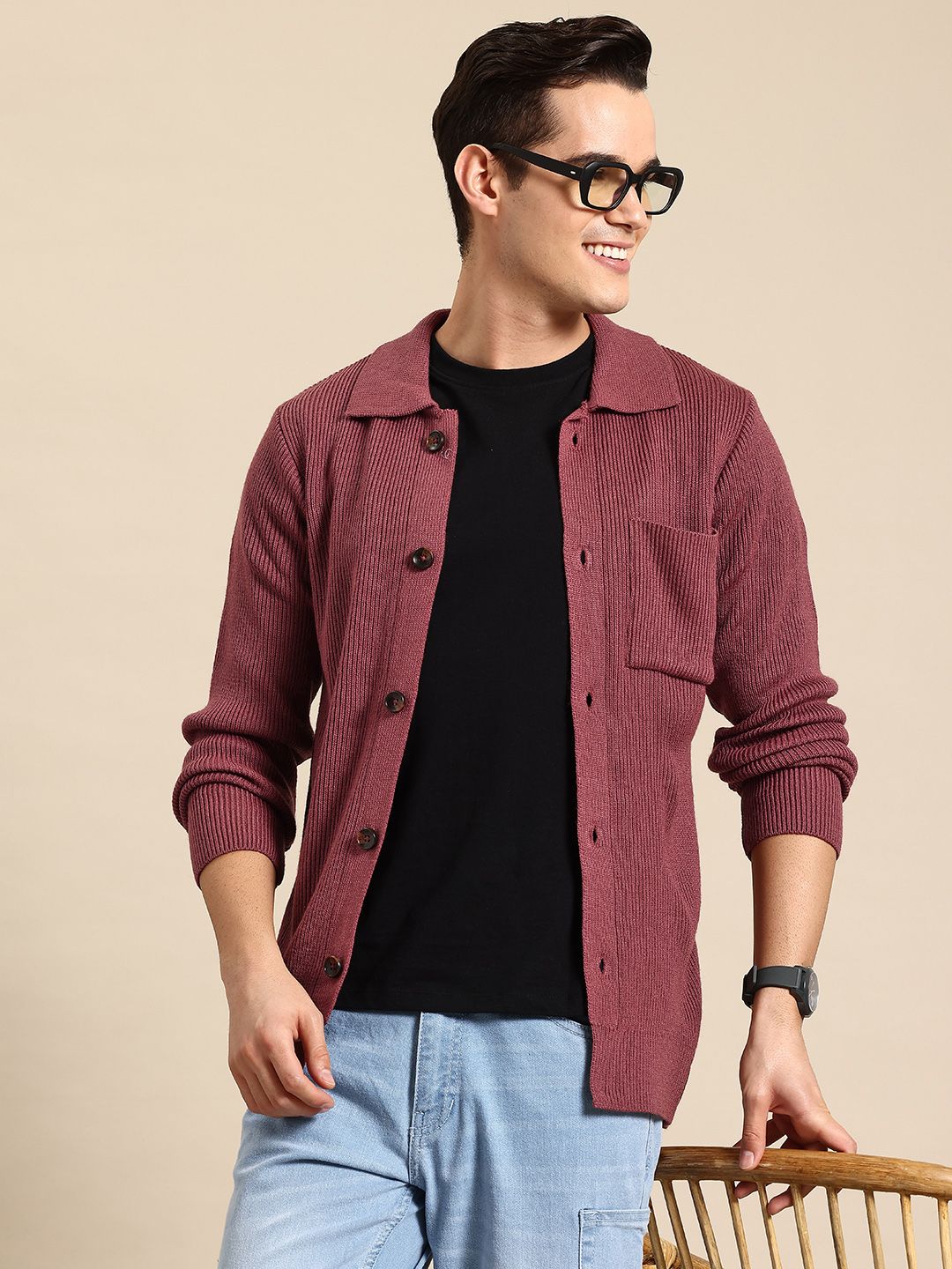 Mast & Harbour Ribbed Sweater-picture-51