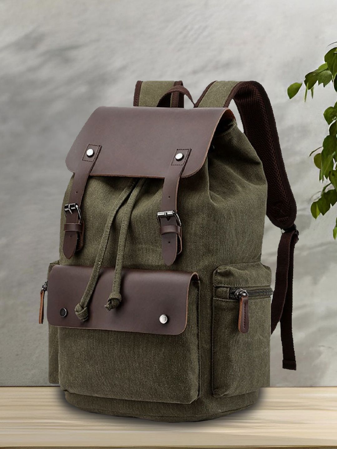 FUR JADEN Unisex Colourblocked Backpack-picture-34