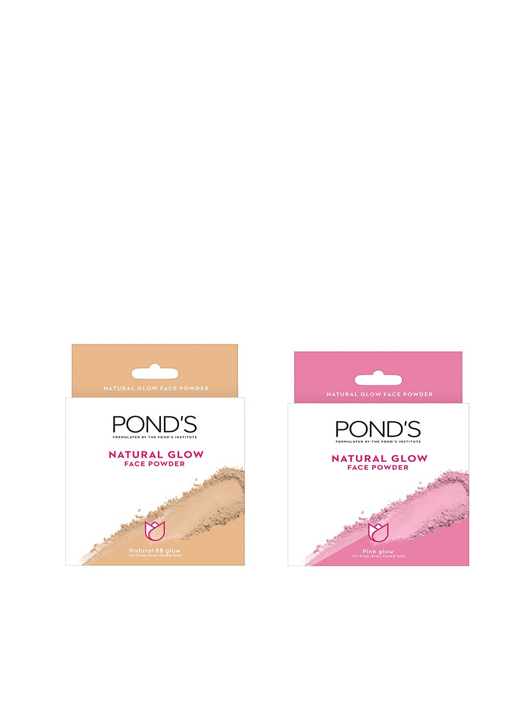 Ponds Set of 2 Oil Free Natural Glow Loose Face Powder - Pink Glow & BB Glow-picture-49