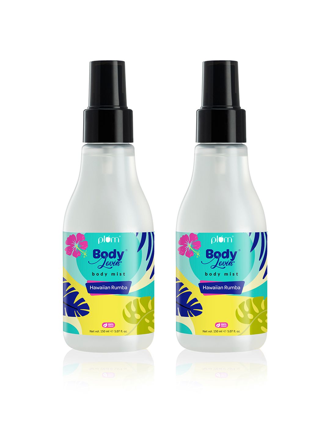 Plum 2Pcs BodyLovin Hawaiian Rumba Long Lasting Beachy Fragrance Body Mist - 150ml each-image-20