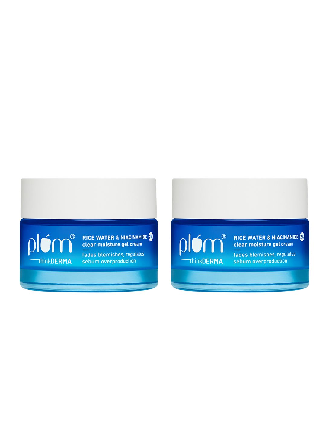 Plum Set of 2 Rice Water & Niacinamide Clear Moisture Gel Cream - 50g each-image-21