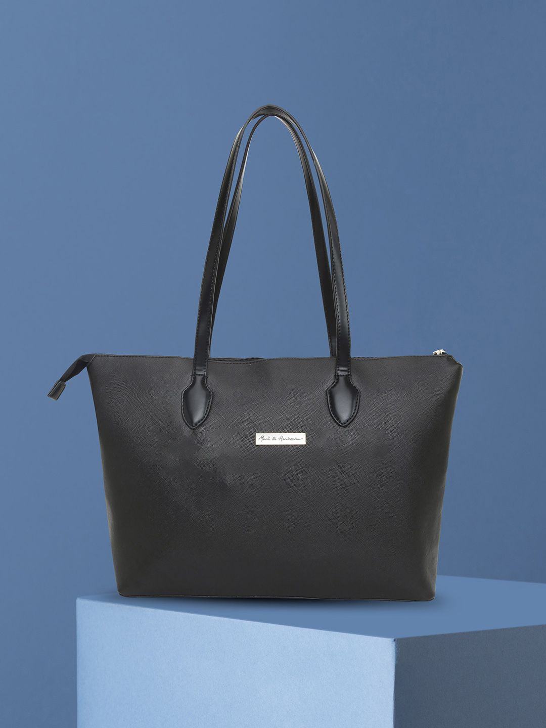 Mast & Harbour Oversized Structured Shoulder Bag-picture-49