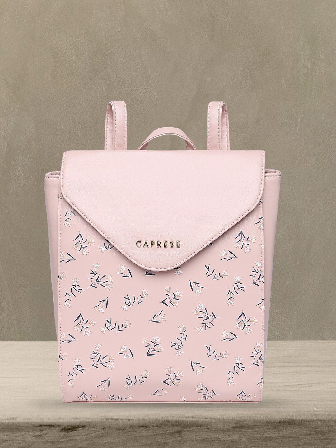 Caprese Floral Printed Backpack-picture-30