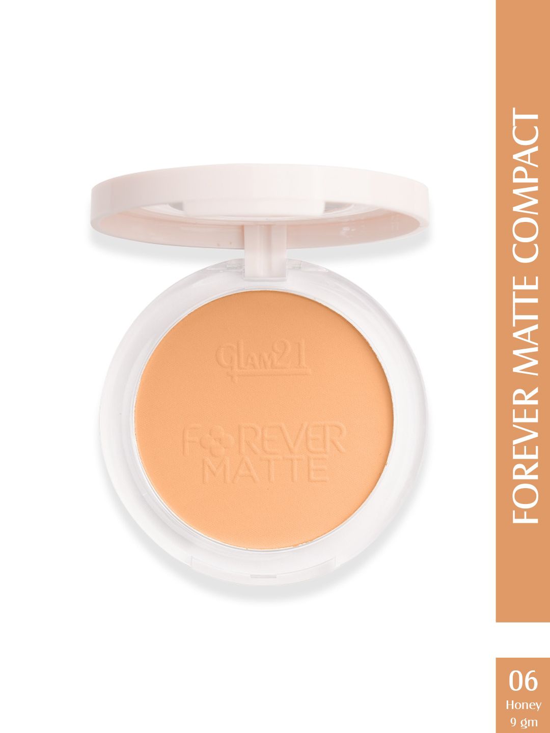 GLAM21 Forever Matte Long Lasting HD Matte Finish Compact Powder 9g - Honey 06-picture-39