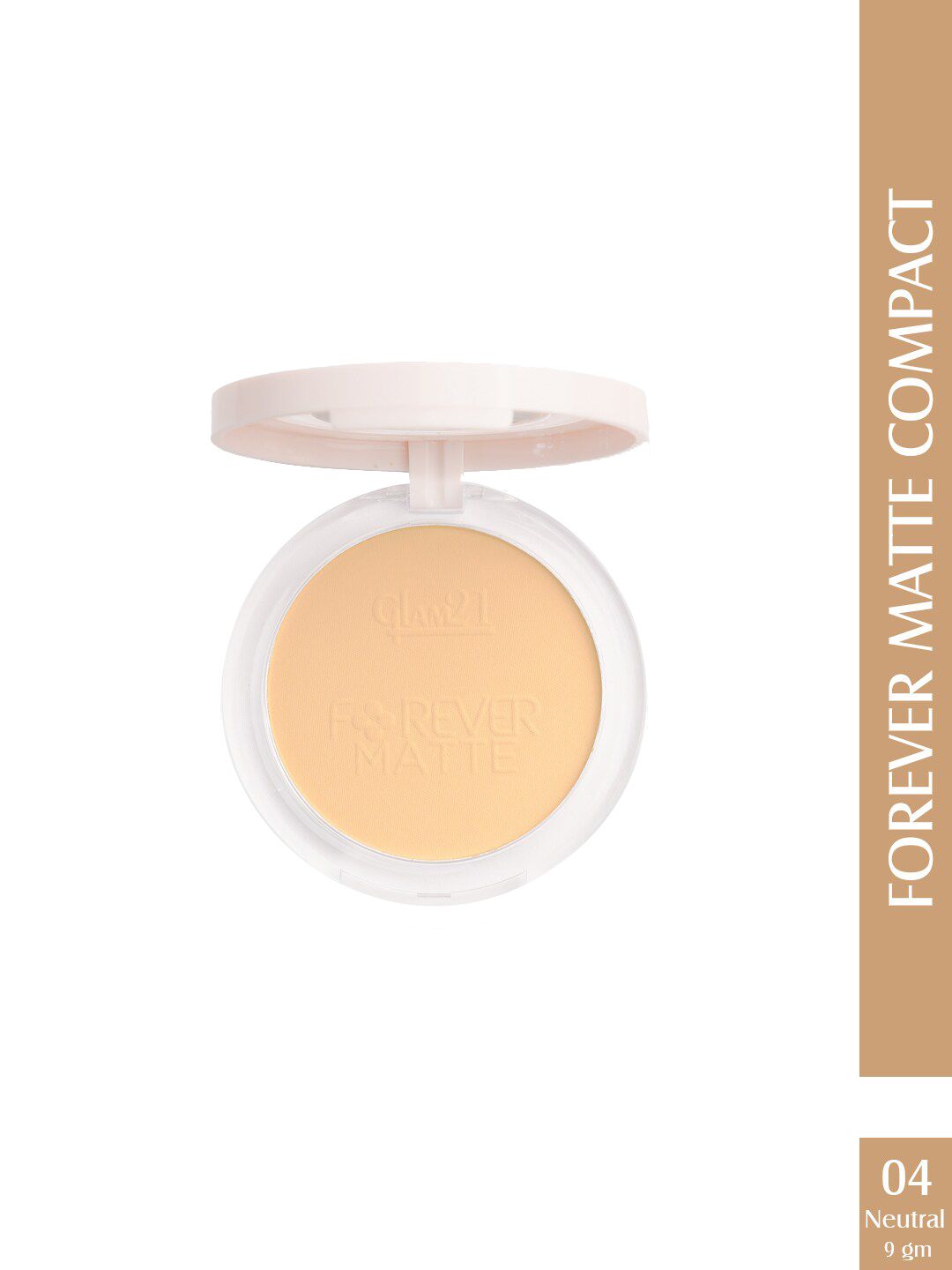 GLAM21 Forever Matte Long Lasting HD Matte Finish Compact Powder 9g - Neutral 04-image-38