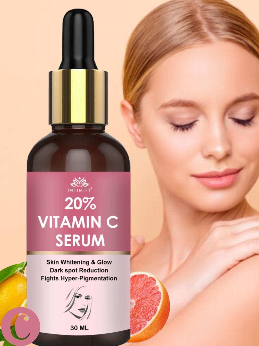 INTIMIFY 20% Vitamin C Serum Face Serum For Spotless Skin-30ml-image-16
