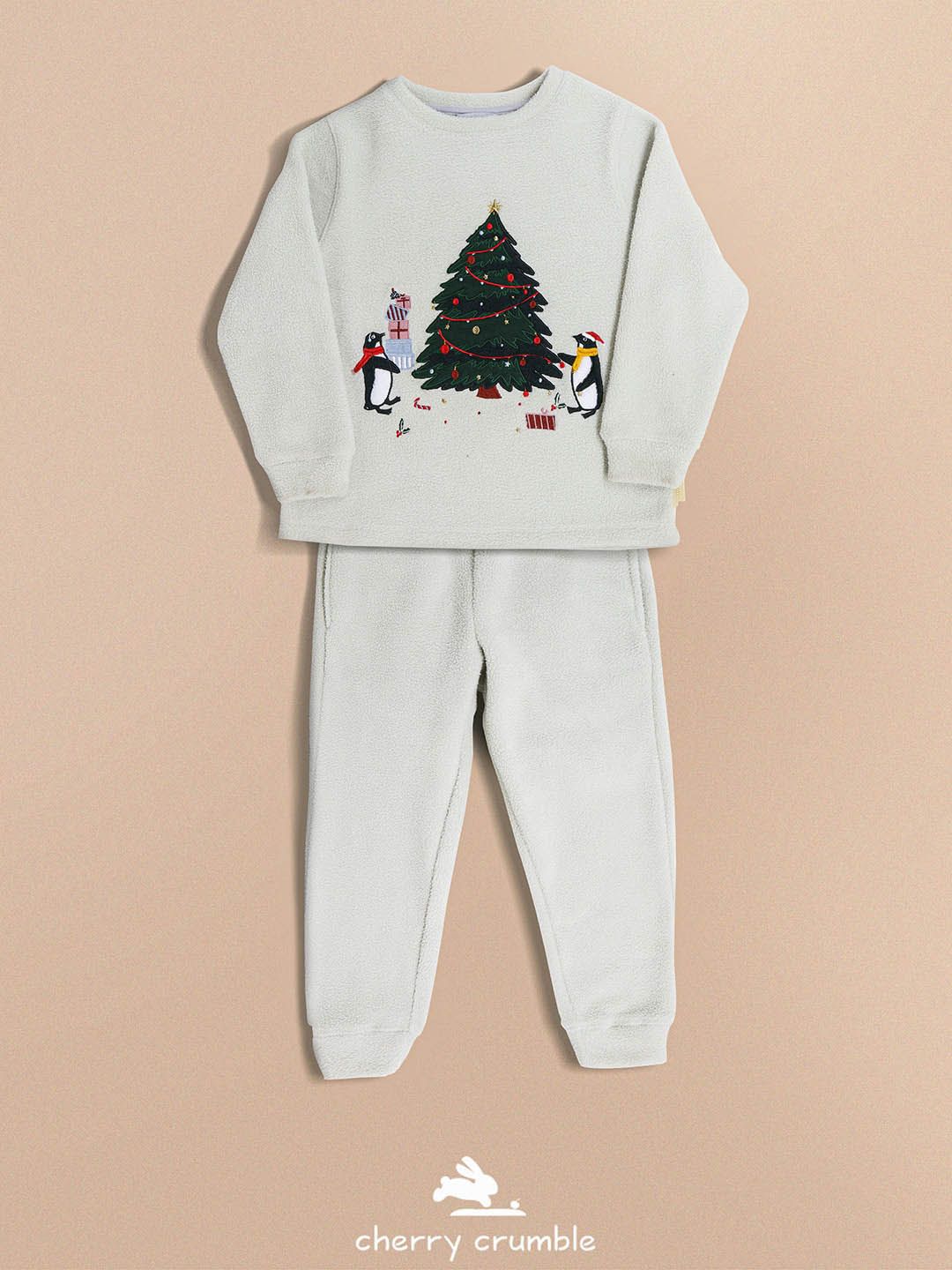 Cherry Crumble Unisex Kids Printed Night suit-picture-43