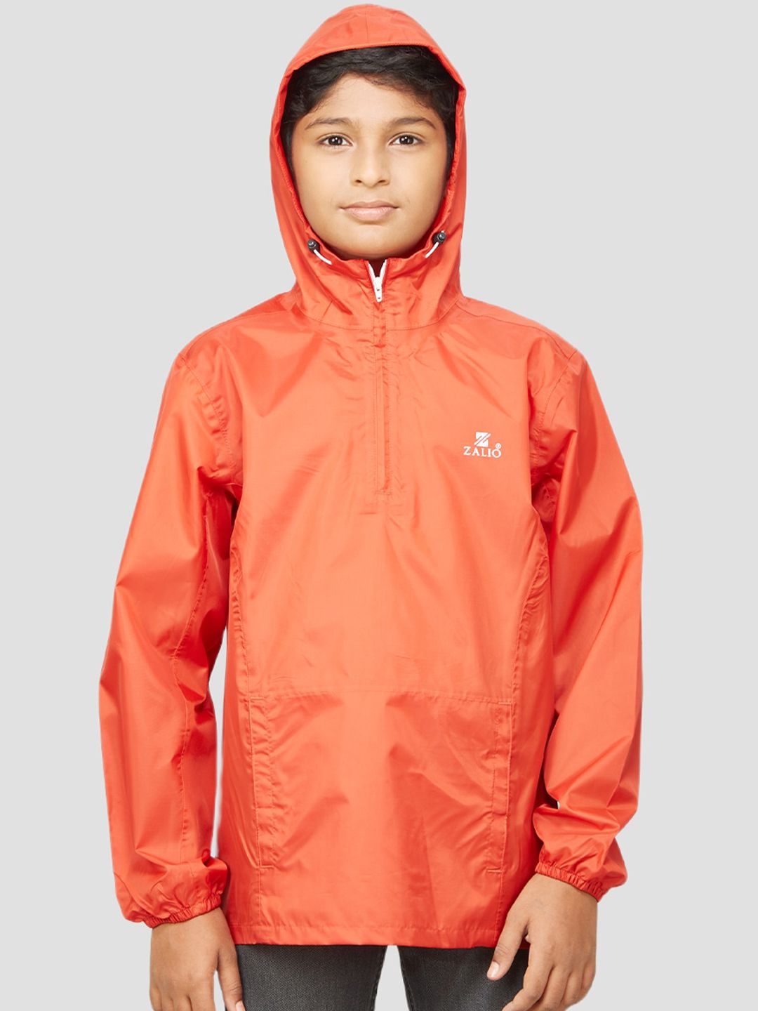 Zalio Boys Hooded Rain Jacket-picture-11