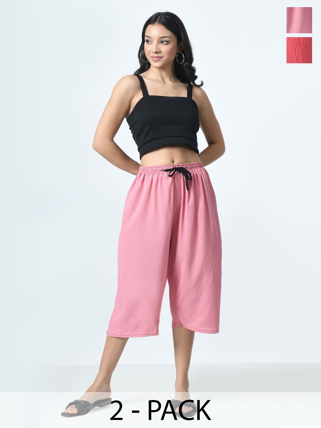 BAESD Women Solid Capris