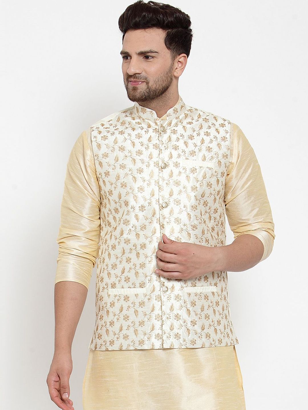 KRAFT INDIA Embroidered Nehru Jackets-picture-54