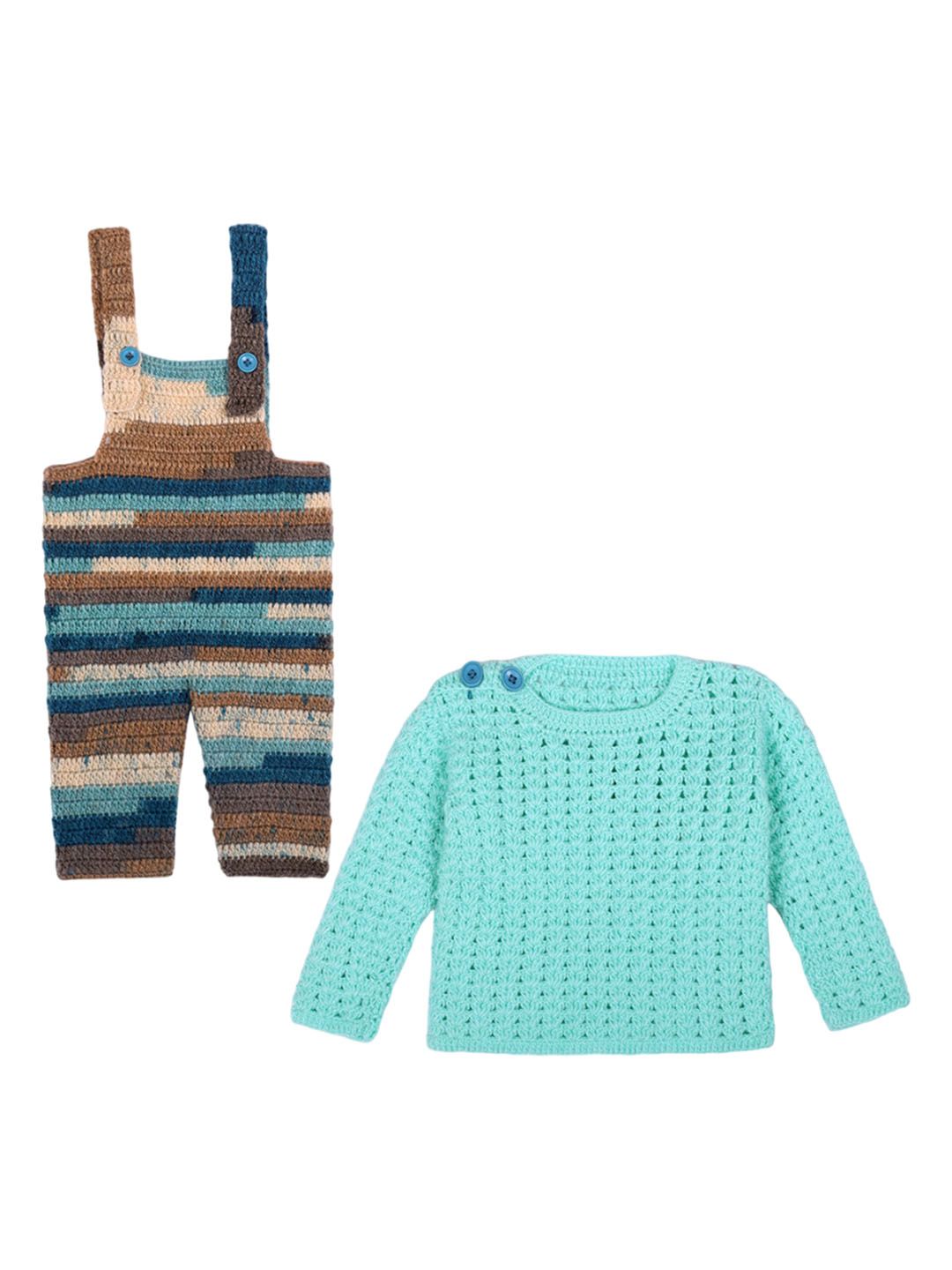 WINDROP SOLUTIONS Infants Self-Design Dungarees-picture-16