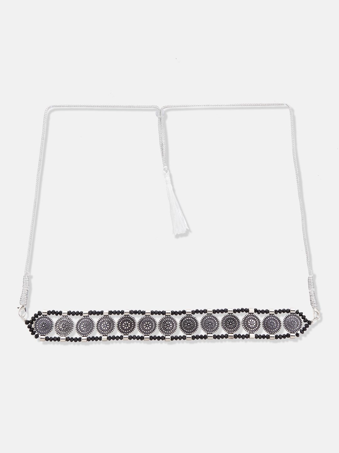 ATIBELLE Brass Silver-Plated Necklace