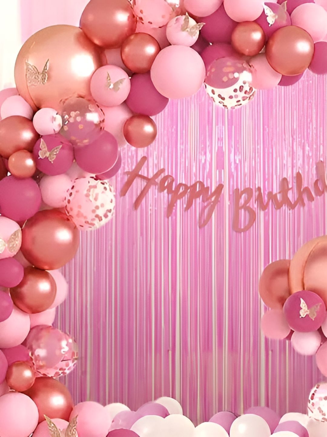 Special You 20Pcs Rose Gold & Pink Party Decoration-image-3