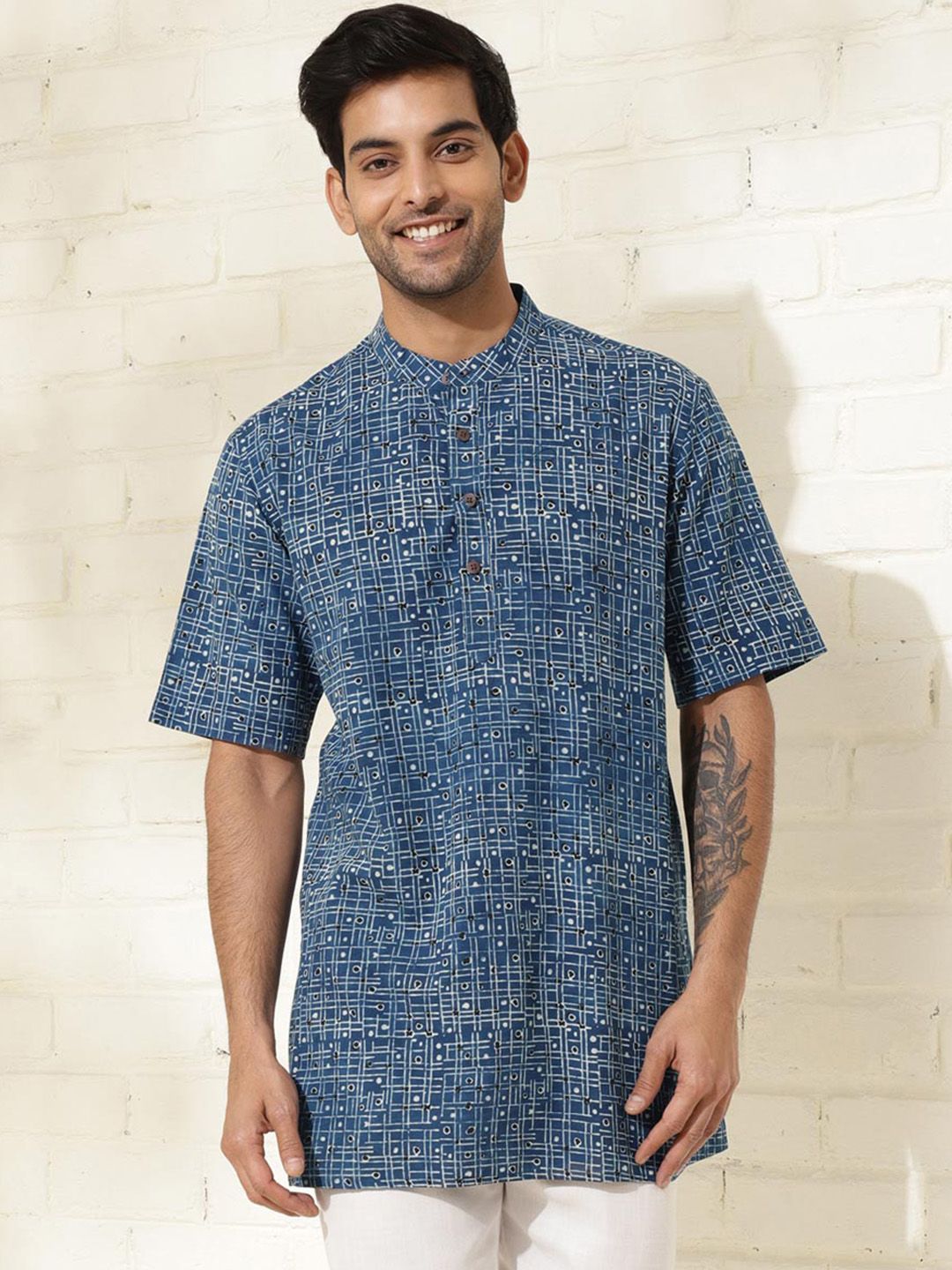 Fabindia Men Printed Kurta-picture-26