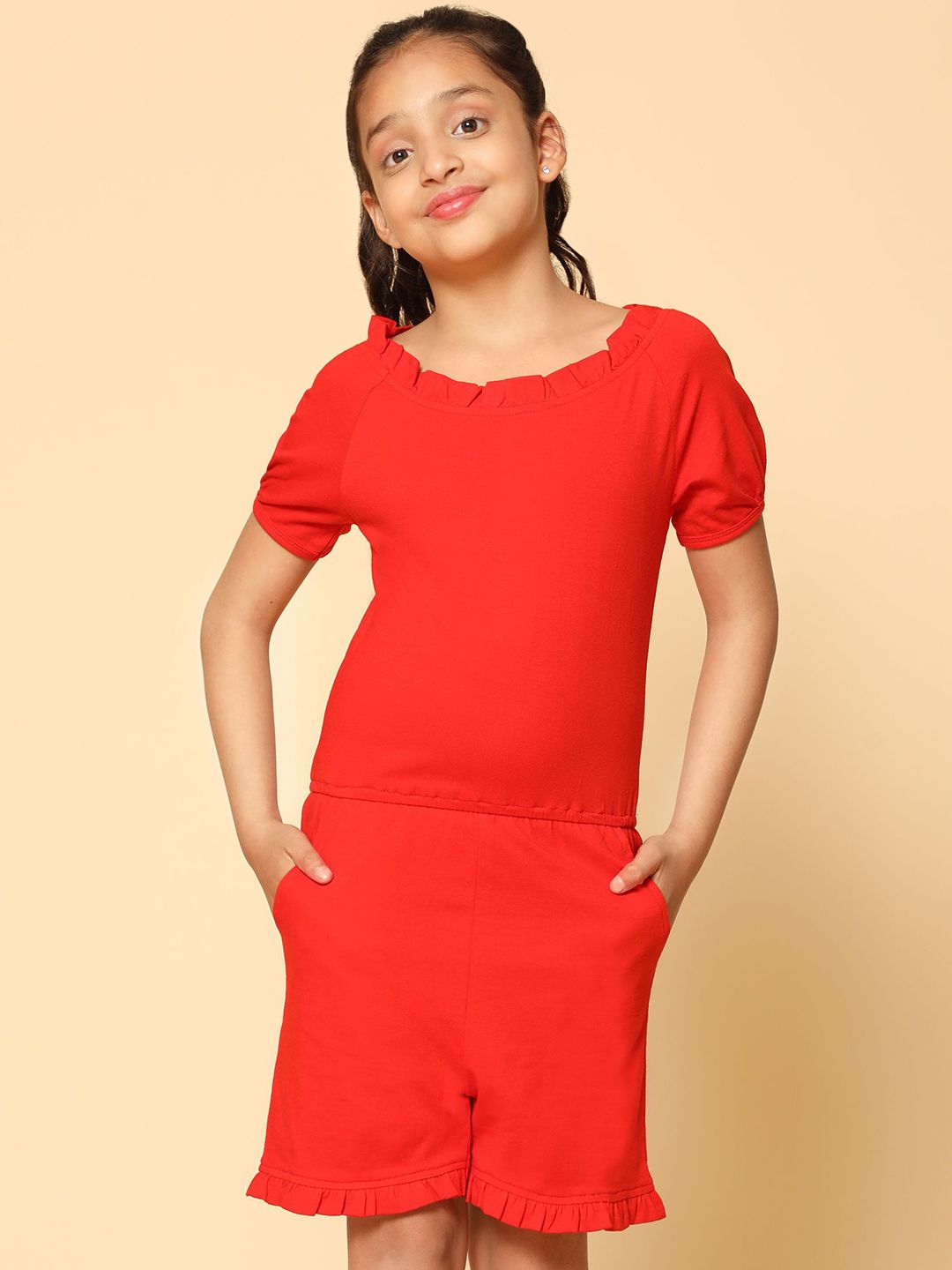 Kids Cave Girls Basic Jumpsuit-picture-20