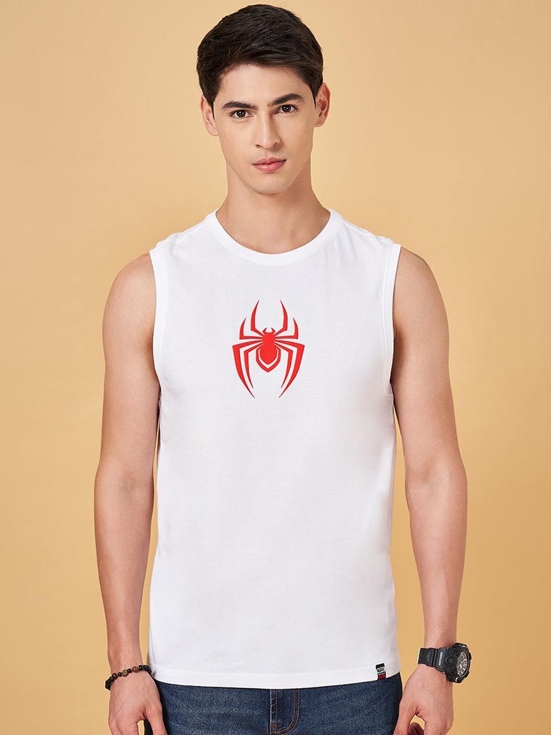 SF JEANS by Pantaloons Printed Pure Cotton Innerwear Vests 8909044330246-picture-28