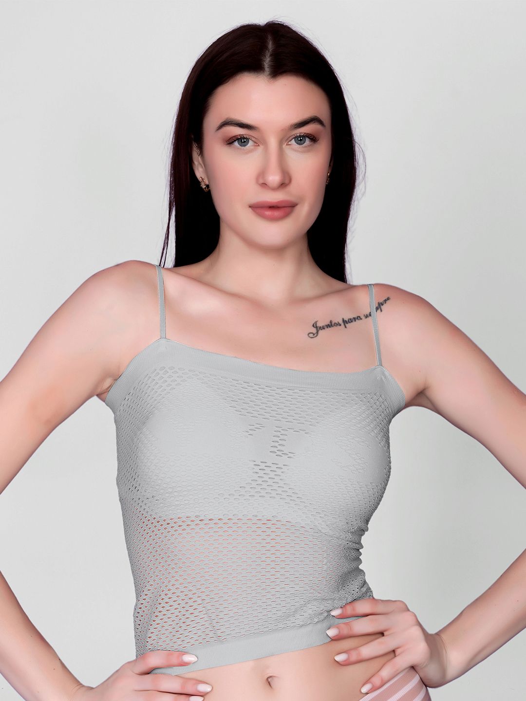 Flenzy Full Coverage Lightly Padded Camisole Bra With All Day Comfort