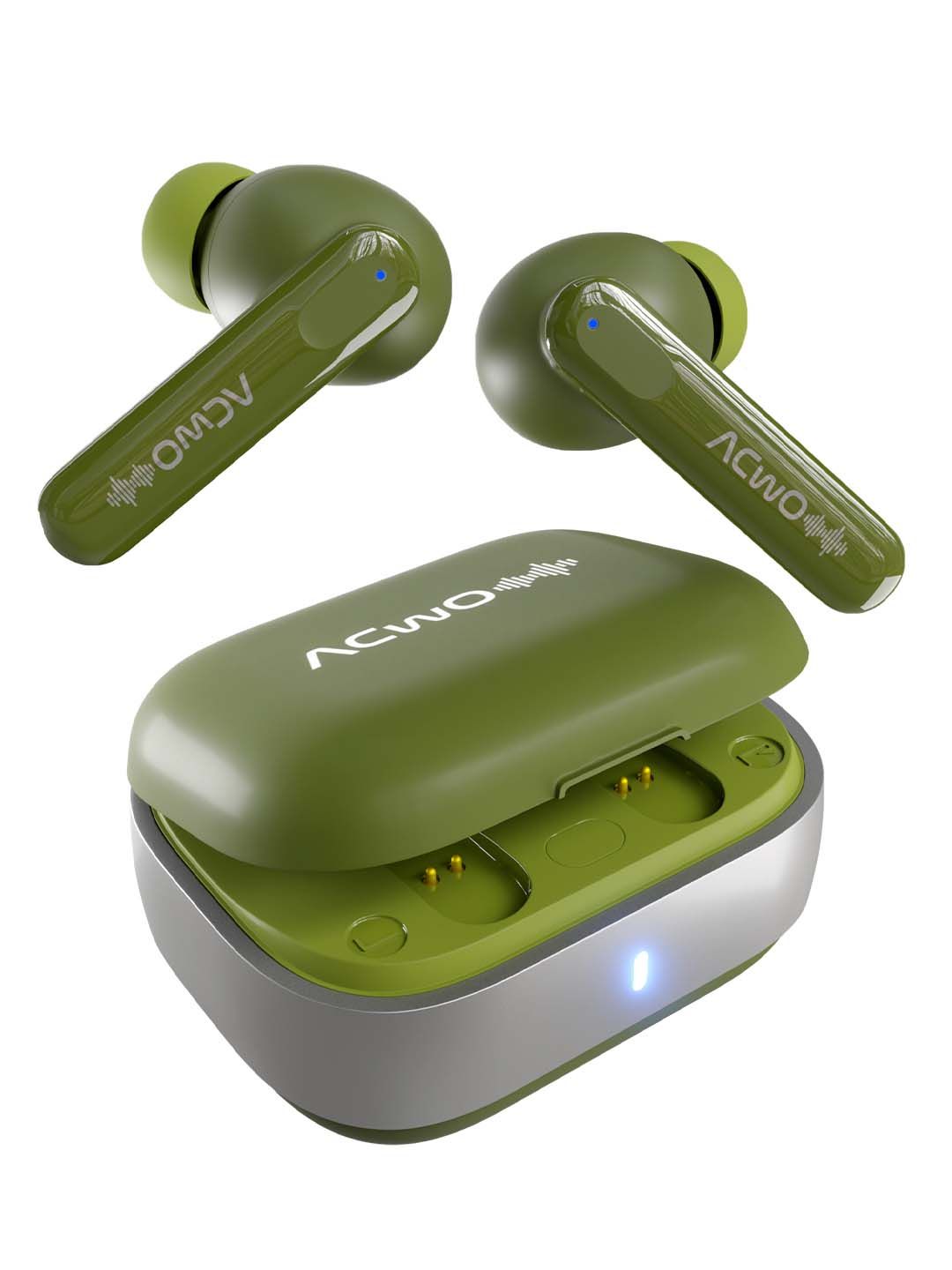ACwO 60Hrs Playtime Green Headphones-picture-19