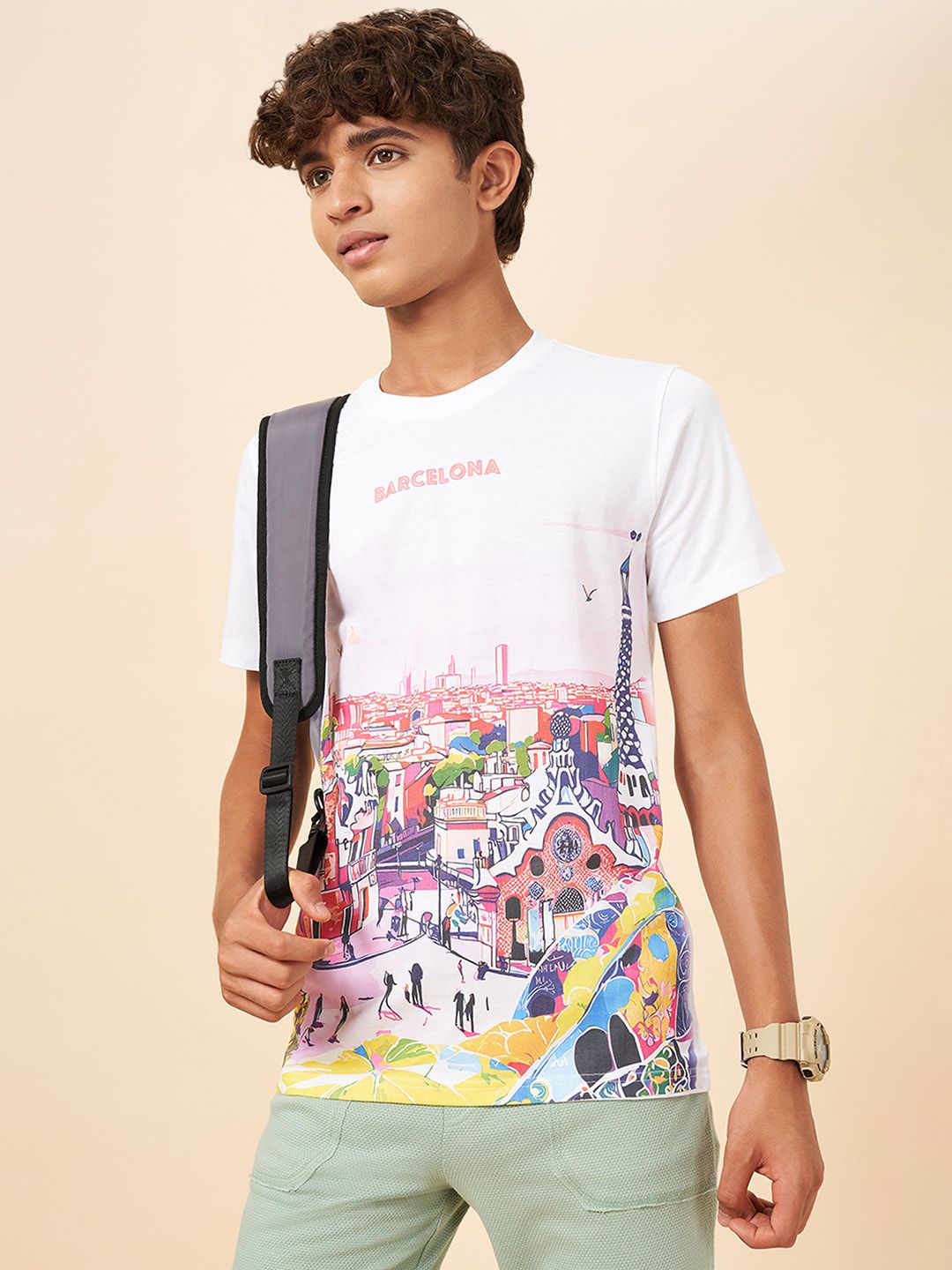 Coolsters by Pantaloons Boys Printed Applique T-shirt-picture-10