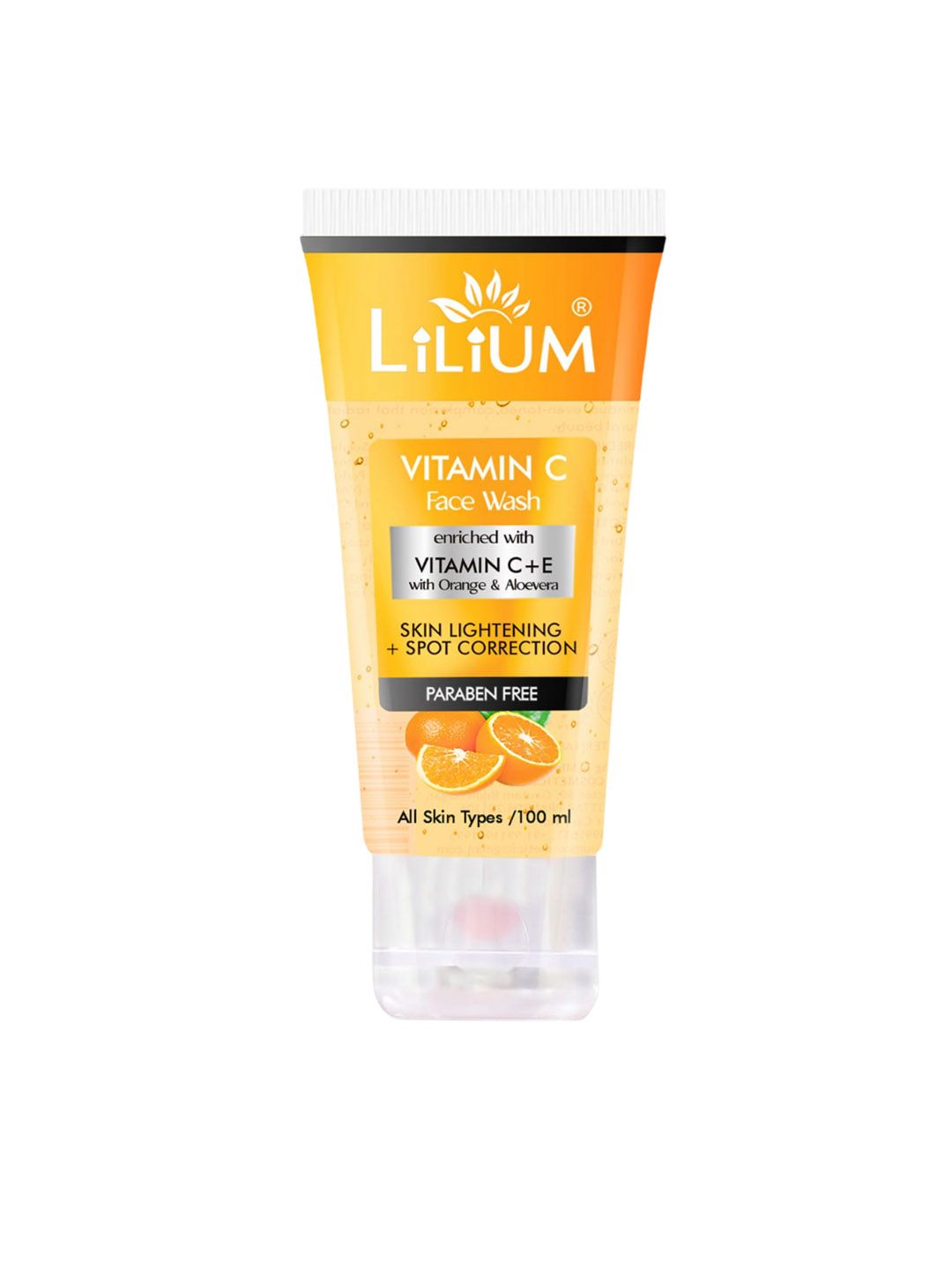 Lilium Vitamin C Face Wash with Orange & Aloe Vera - 100 ml-picture-37