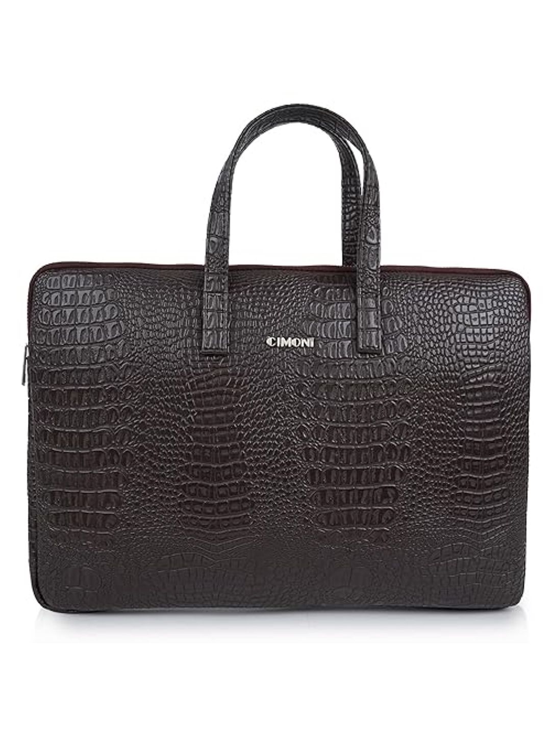 CIMONI Unisex Textured Leather Laptop Bag Up to 16 inch-picture-28