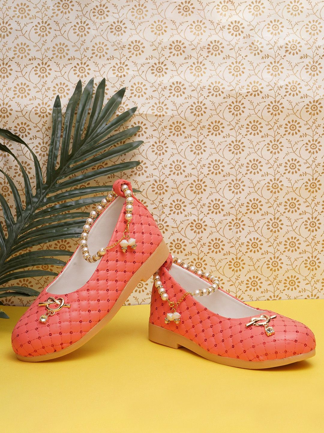 BAESD Girls Embellsihed Round Toe Ballerinas-picture-49