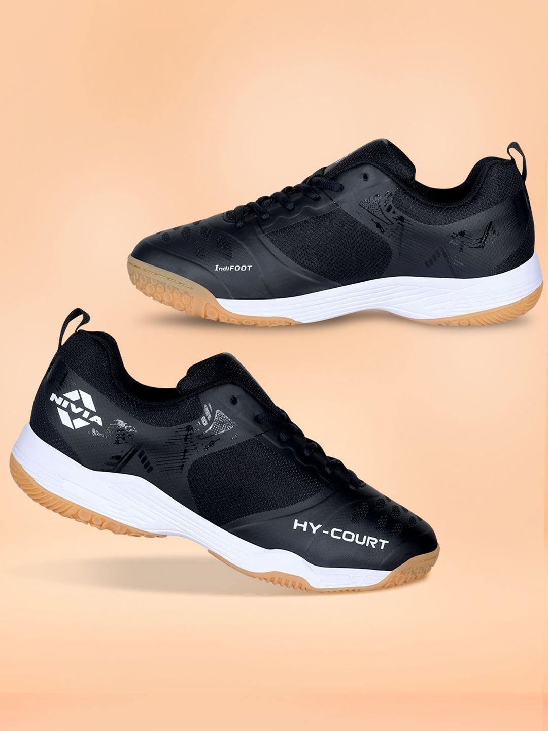NIVIA Men Mesh Badminton Non-Marking Shoes-image-10