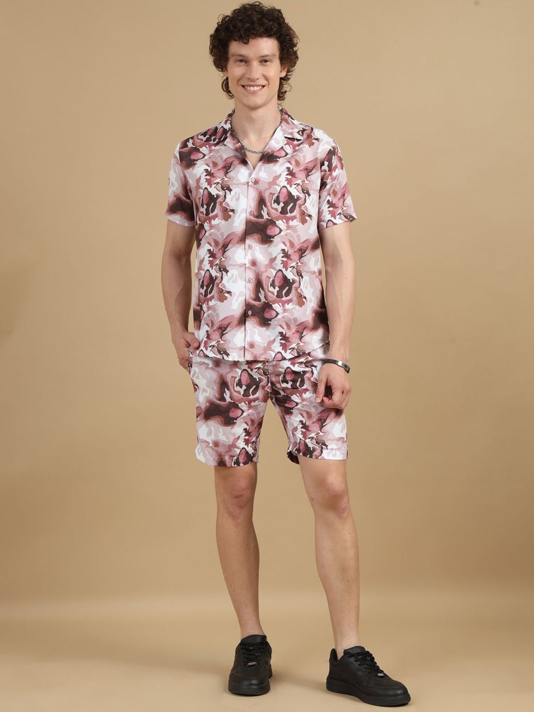 Bushirt Men Printed Night suit-picture-35