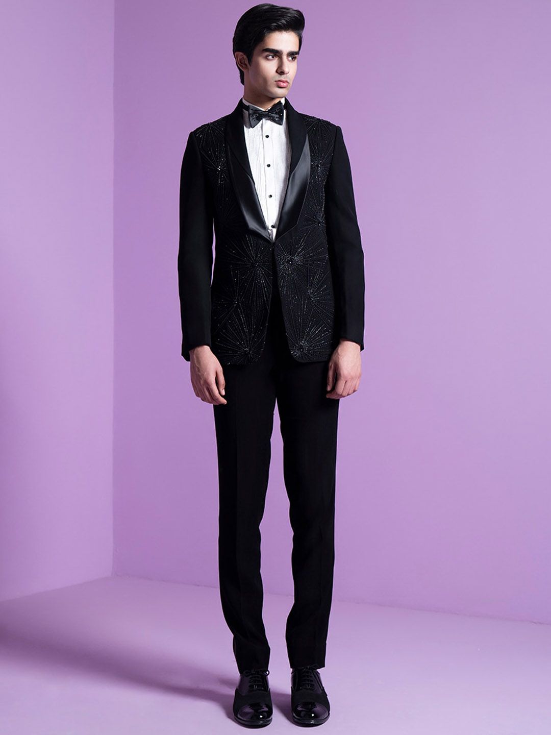 CONTRAST BY PARTH Men Single-Breasted Three-Piece Formal Suit-picture-24